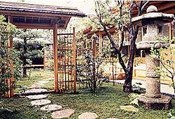 茶室の庭