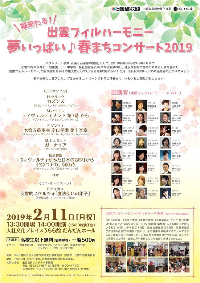 春まちコンサート2019中