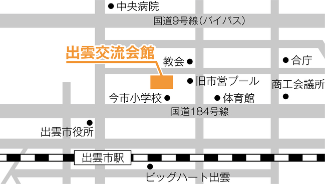 校舎位置図