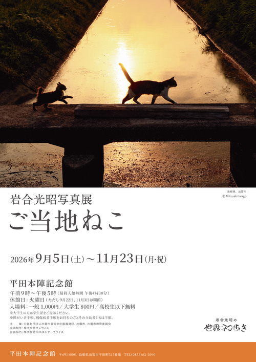 ご当地ねこチラシ　表350